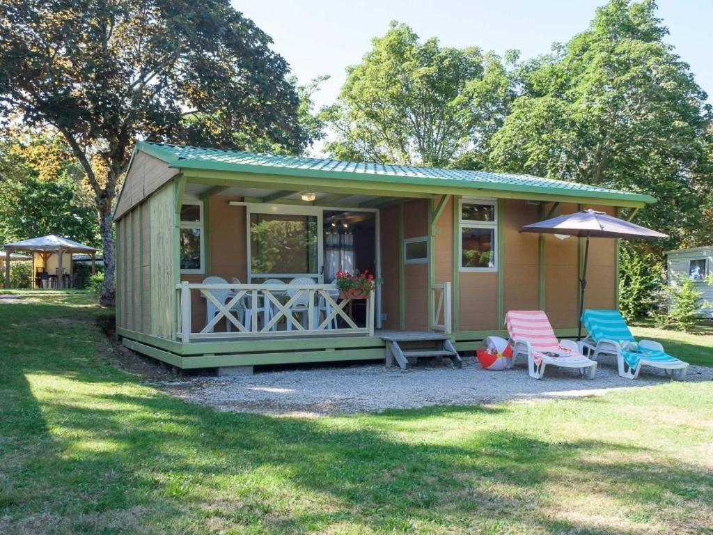 Hotel Camping Les Gorges Du Chambon Eymouthiers  Exterior foto